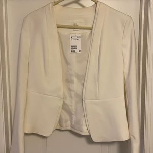 White Blazer.  NWT.